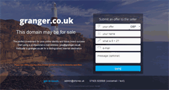 Desktop Screenshot of granger.co.uk